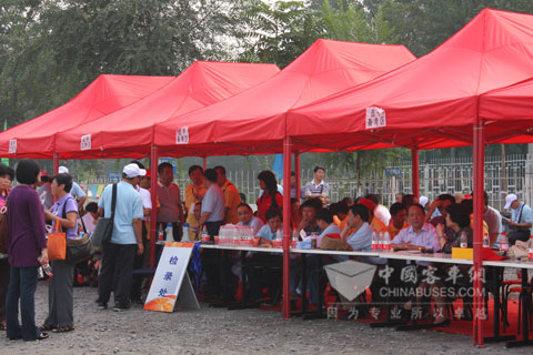 2011全国公交车节油技能大赛总决赛现场