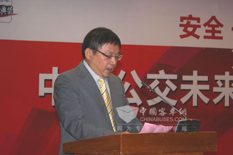 安凯客车副总经理程小平致辞