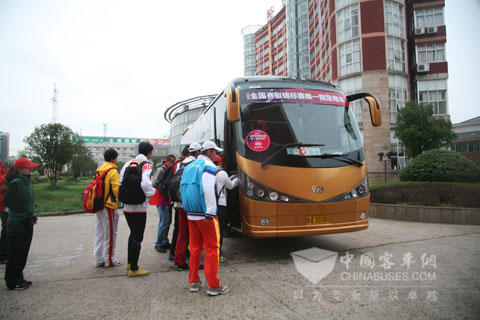 安凯成为2011全国赛艇锦标赛唯一指定用车