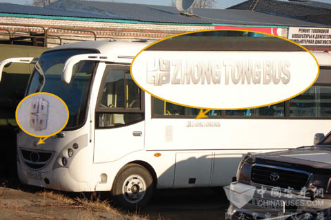 俄罗斯市场出现的“山寨”版中通LCK6605DK-1