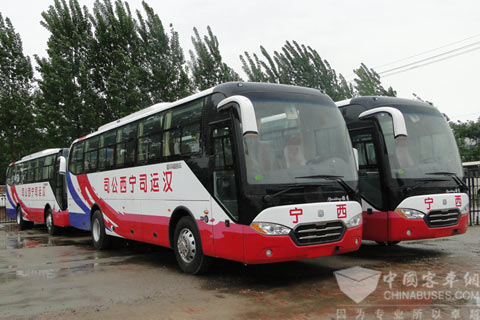 在宁西公司运营的中通LCK6108T