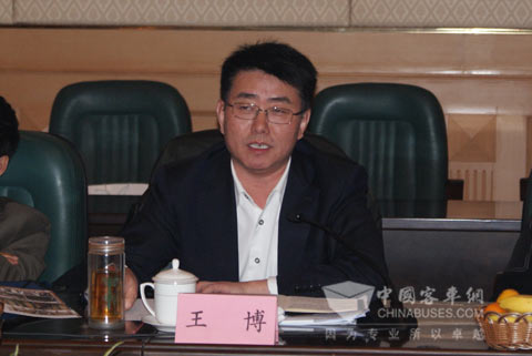 山东省交通运输厅处长王博发表讲话