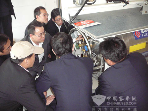 海格LNG客车应用培训坚持理论与实践相结合