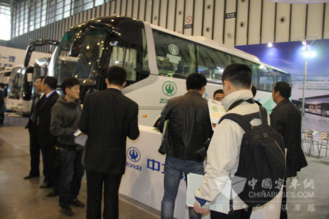 2012南京客车展中大客车展台