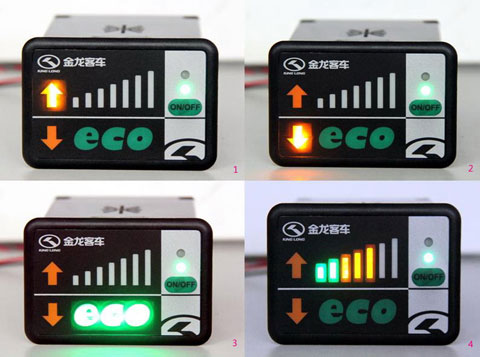 大金龙ECO-driving节油驾驶提醒系统