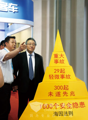 交通运输部部长李盛霖了解海因法则模型