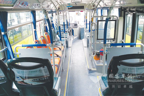 安凯电动公交车内部