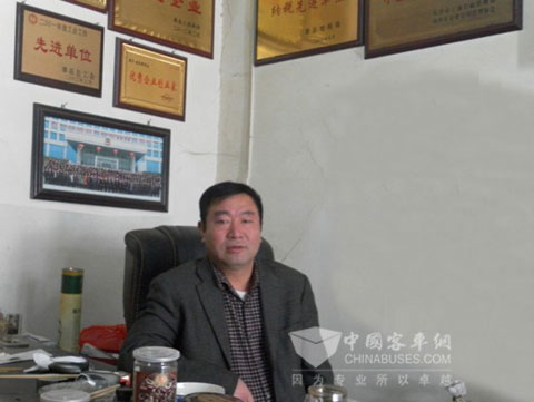 山东单县凯旋客运公司董事长张长锁