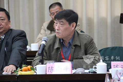 南京长客集团工业公司办公室主任陈南平