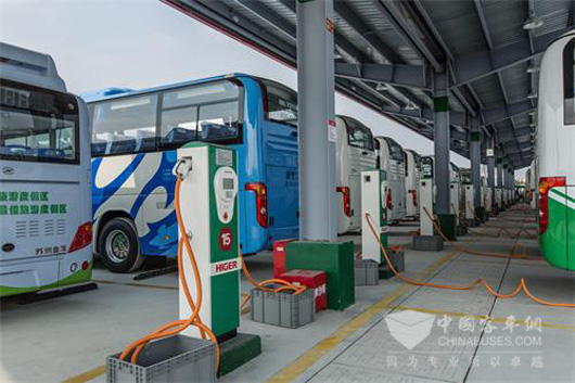 海格纯电动充电站