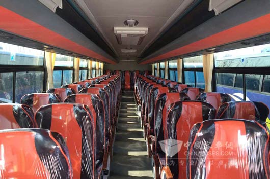 中通出口客车内饰