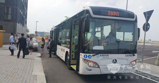 常隆客车成为米兰世博会唯一指定用车