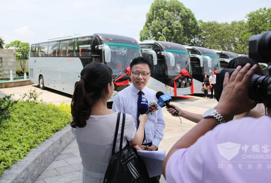 大金龙海外营销总监谢卫国对深耕泰国市场充满信心