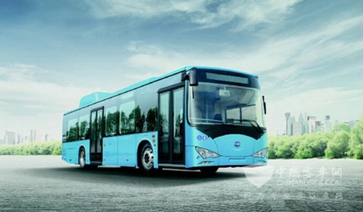 比亚迪12米2门纯电动大巴