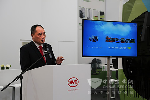 比亚迪欧洲公司总经理何一鹏