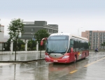 陆上地铁---试驾恒通威龙.都市公交车