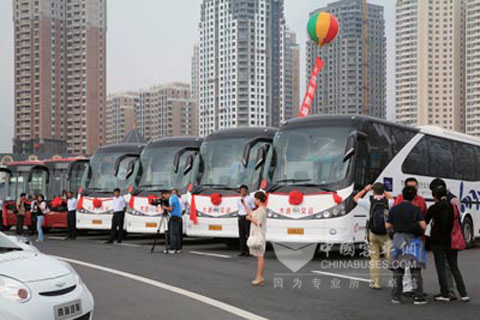 安凯纯电动大巴服务达沃斯论坛