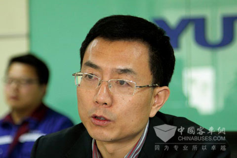 宇通客车副总经理、销售总监王文兵
