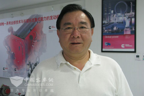 康明斯西港亚洲区总经理方台立