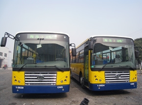 芜湖公交换代 66辆安凯燃气公交服务当地市民