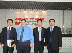 法兴银行调研中大青山纯电动客车项目