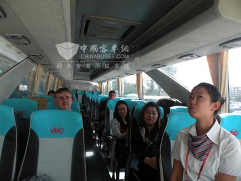 达沃斯客人首肯新能源客车