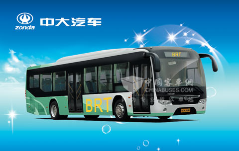 中大2009新款12米BRT城市公交客车