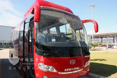 大金龙推出的天然气客车