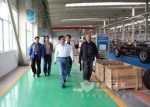 河南省工业和信息化厅领导莅临少林客车调研