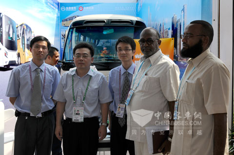 厦门金旅首次亮相广交会