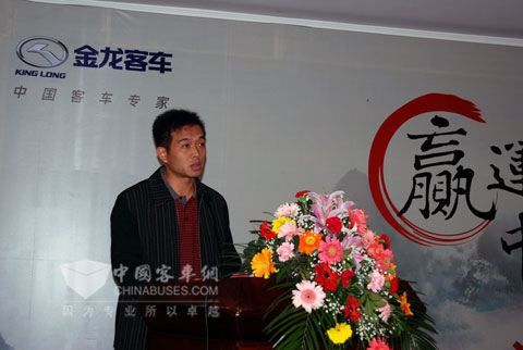 客户代表对大金龙产品表示肯定