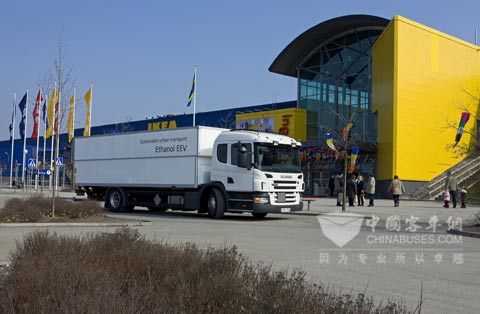 斯堪尼亚乙醇卡车