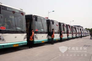 长安客车节油大赛现场