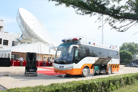 宇通交通应急指挥车成功推出备受瞩目