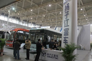 2012南京客车展扬子江客车展台