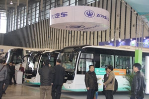 2012南京客车展中大客车展台