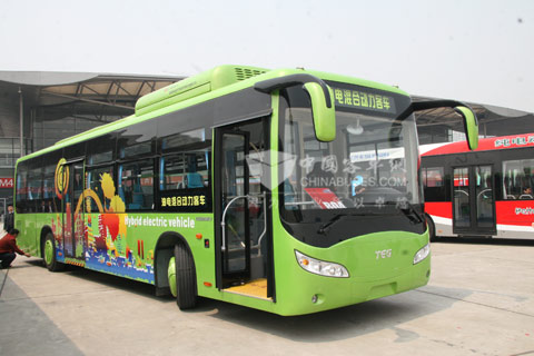 南车时代TEG6128SHEV混合动力客车