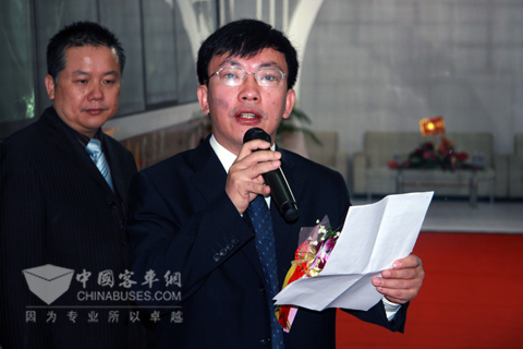 湖南南车时代电动汽车股份有限公司总经理申宇翔