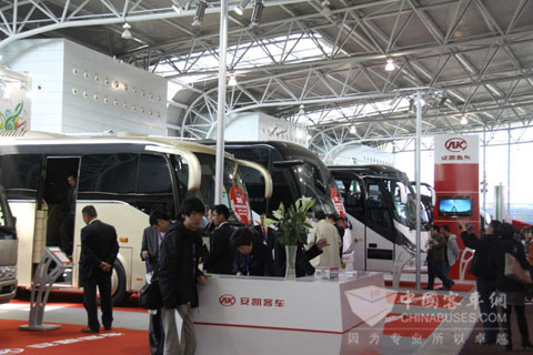 安凯客车展台