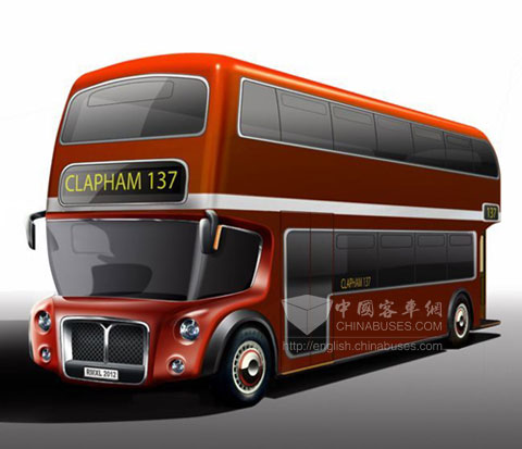 伦敦新双层巴士