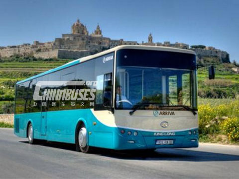 马耳他新公交系统大规模启用金龙客车