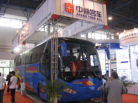 中通客车精彩亮相