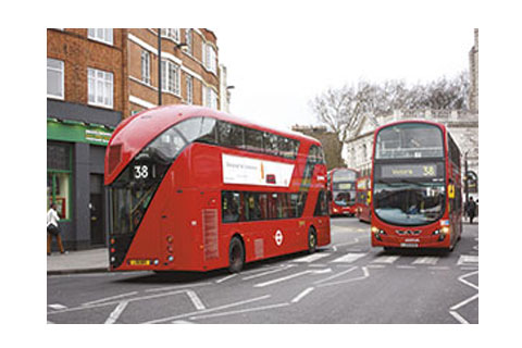 伦敦新双层巴士