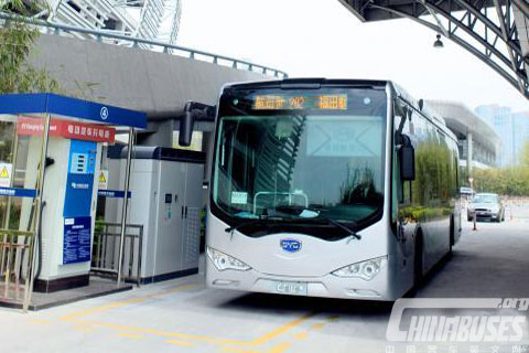  比亚迪eBUS-12电动巴士