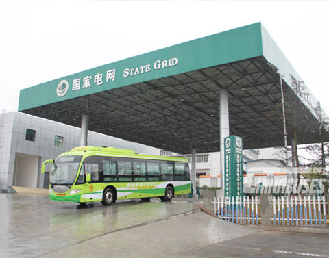 Microvast Lithium-3.2 MW charging station for electric buses