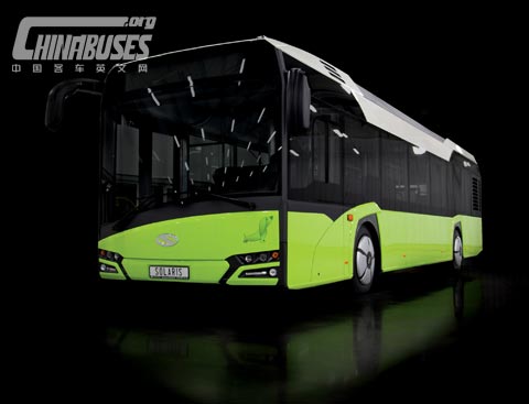 2014IAA播报:波兰索拉瑞斯最新款客车Urbino亮相展会