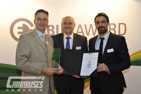 德国公交运营公司荣获EBUS大奖