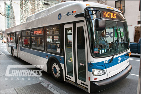 加拿大New Flyer收获纽约120辆Xcelsior客车订单