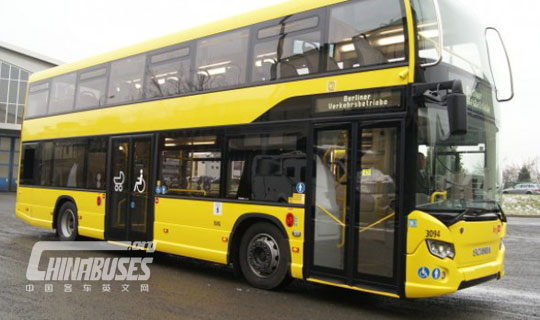 新一代斯堪尼亚双层客车投运柏林