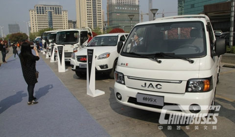 江淮轻型商用车一直是江淮出口的主力军